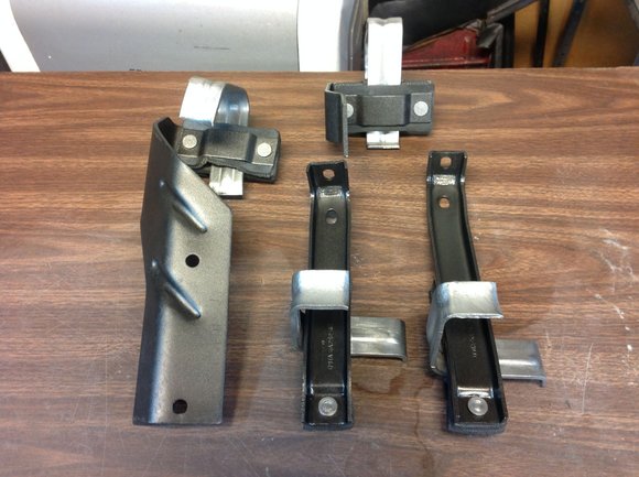 Restored metal brackets