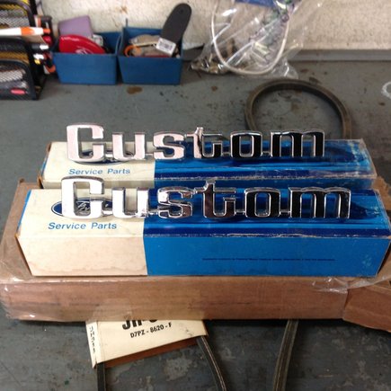 Custom service parts