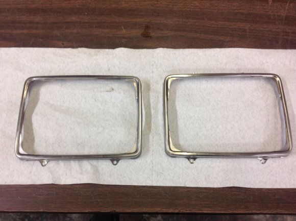 Restored trim pieces